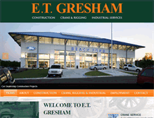 Tablet Screenshot of etgresham.com